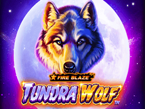 Fire Blaze Golden Tundra Wolf