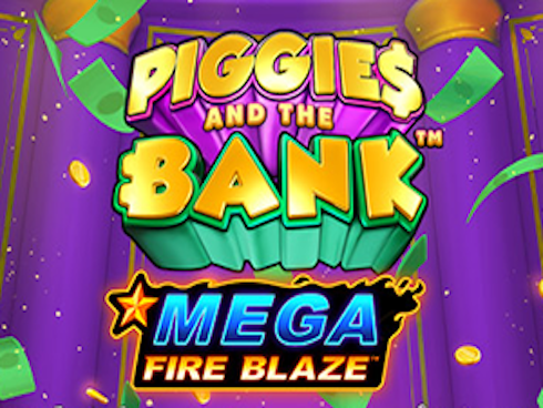 Mega Fire Blaze Piggies and the Bank